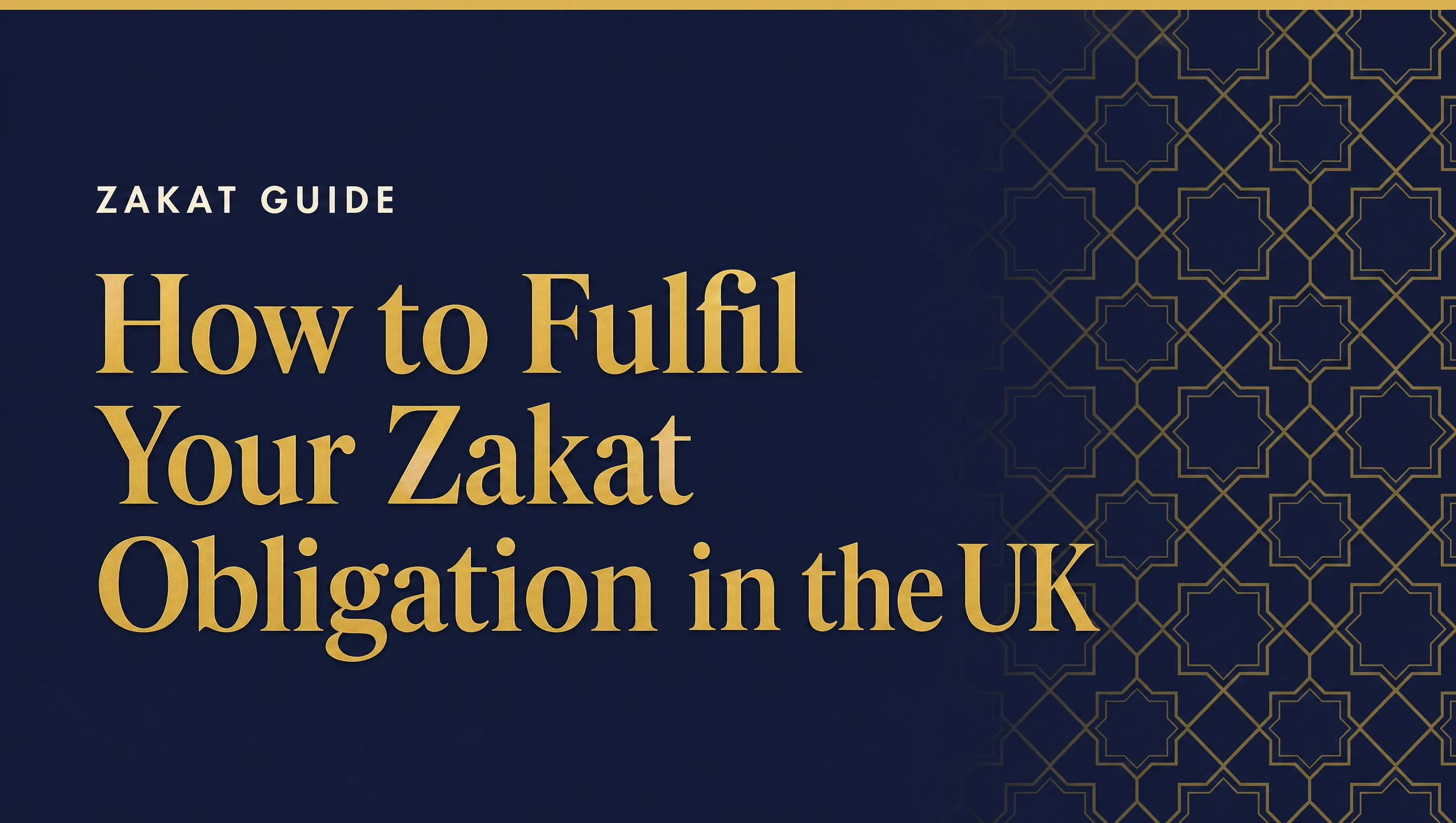 How to Fulfil Your Zakat Obligation in the UK