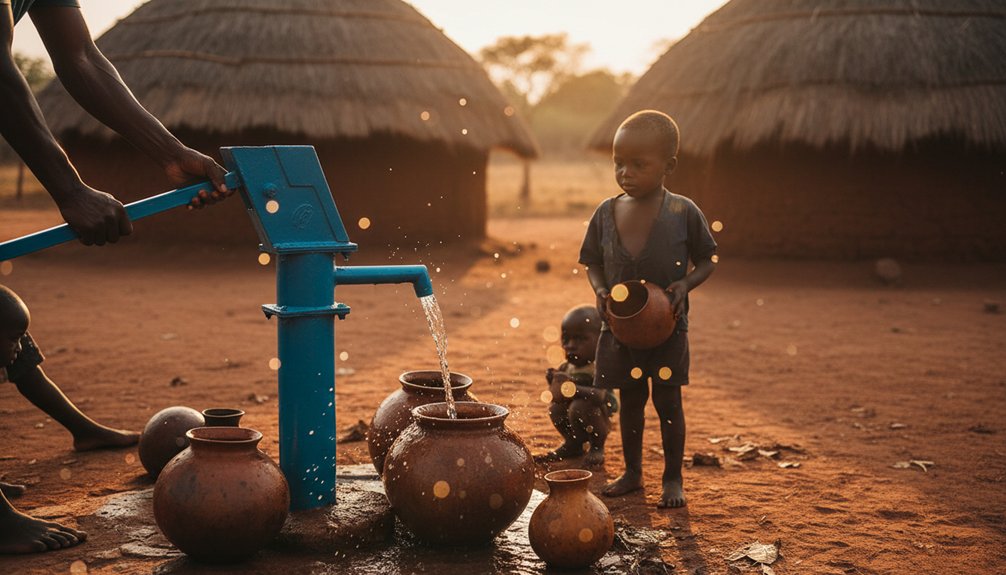 water pump charity donations