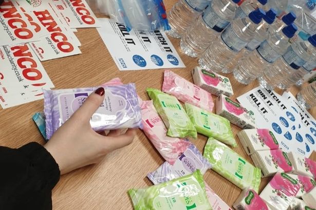 HNCO Charity Giving Covid-19 Packs to the Homeless