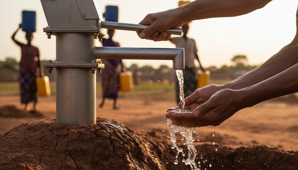 regular monthly water donations