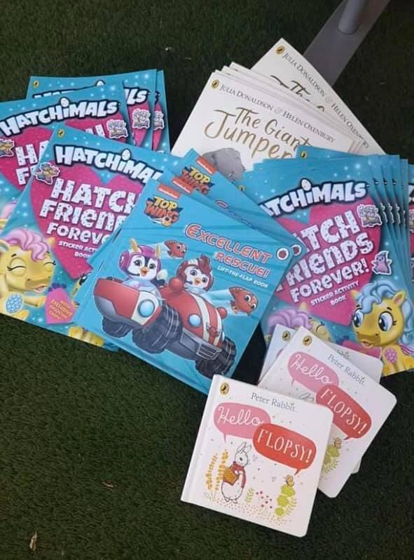 50 Toys and Hot Food Parcels